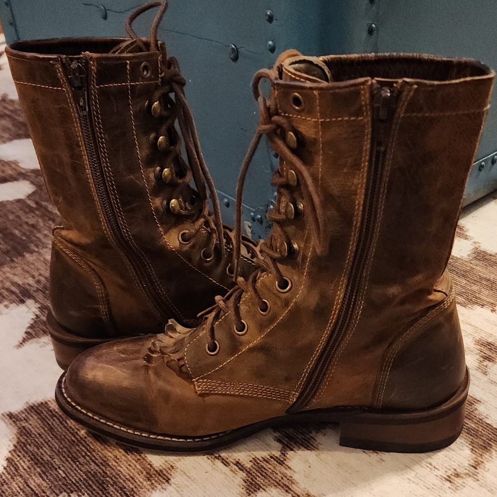 LAREDO Women's The Sara Rose Leather Boot 7.5M